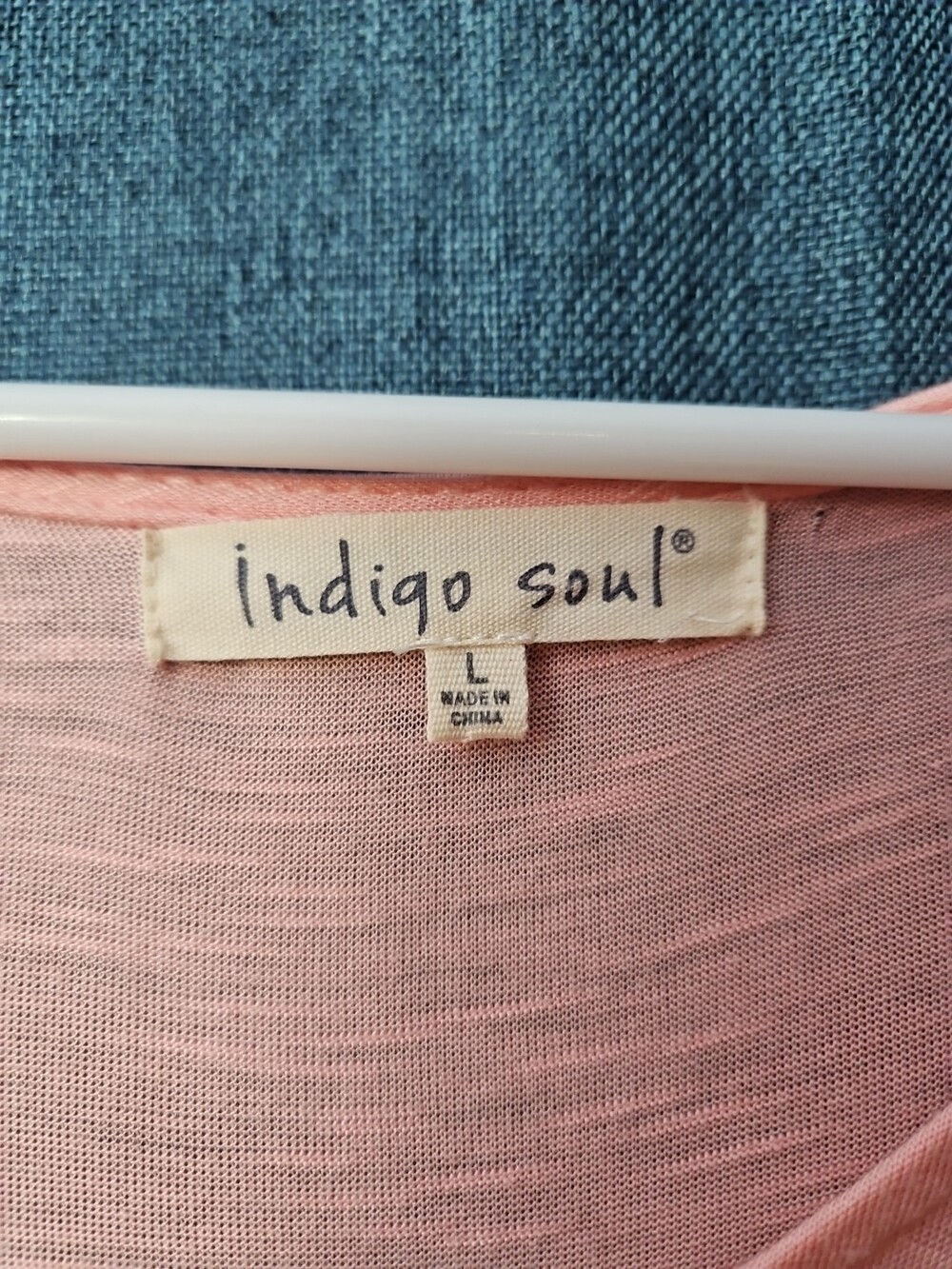 Indigo Soul Boho Tunic Top Large Pink Rayon Crochet Lace ✨💗👍HOST PICK👍💗✨ - Picture 15 of 16